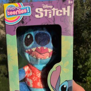 Collectable Disney Stitch Micro Plush Teenies Hawaiian Shirt Small